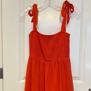 Adorable Summer Red Dress